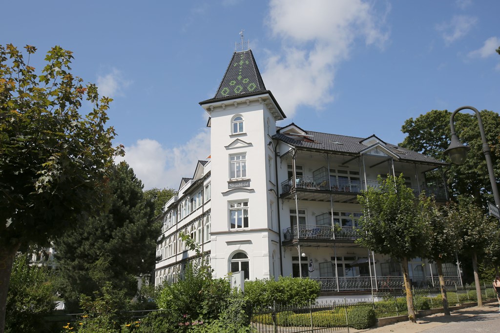 Villa Stranddistel im ruhigen Teil der Strandpromenade - Binz